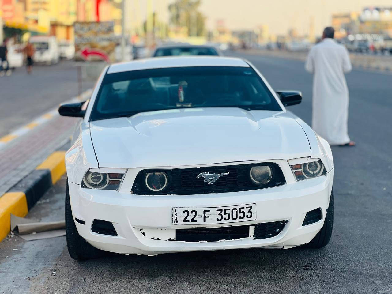 السلام عليكم للبيع فورد موستنك موديل ٢٠١٢ رقم اربيل  السياره حلو  السعر ٨٨بيه مجال التواصل خاص او انتصل عل رقم الهاتف ***********
