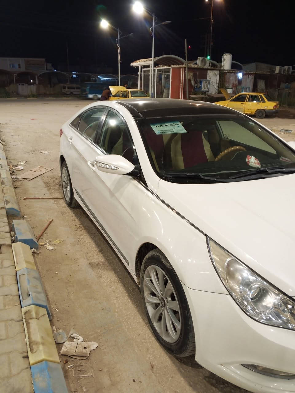 سونات 11 خليجي فول مواصفات  تبريد قطعتين تخم تاير جديدي حديديه قبل شهر مشتغليه ماكان نجف ***********
