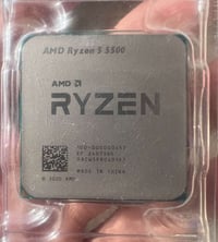 رايزن R5 5500 • مروحة Wraith • مستعمل