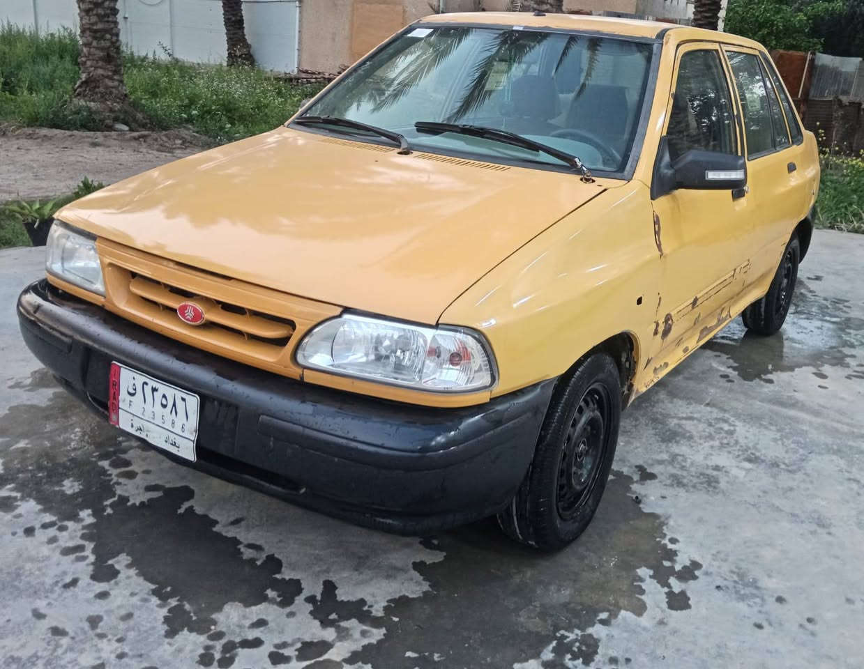 من رخصه لادمن
سايبه موديل ٢٠١٢ سياره جاهزه دوشمه جديده مصفره هيه. غرامات 
سعر ٢٥ $ مكاني بابل ***********
