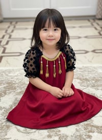 دشداشة رمضانية • قماش ايروبين • مقاسات ١-٣ سنة