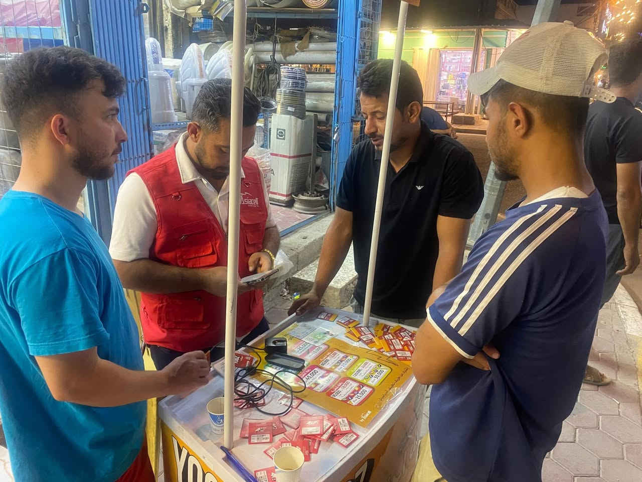 مستمر بالعرض
خط اسيا مع انترنت شهر يفتح برامج اسوشيل ميديا
1-الفيس بوك
2-واتساب
3-انستا
4-اسناب
سعر الخط 5000 الف دينار + خط اسيا ثاني مجاناً
العرض يم مكتب أوراس العجيلي فقط هذا العرض محدود 
العنوان بدايت شارع المرقد مقابيل مكوى المدائن


**إذا كنت صاحب هذا الإعلان وتريد حذفه لأي سبب، رجاءا أرسل رسالة إلى الدعم الفني**