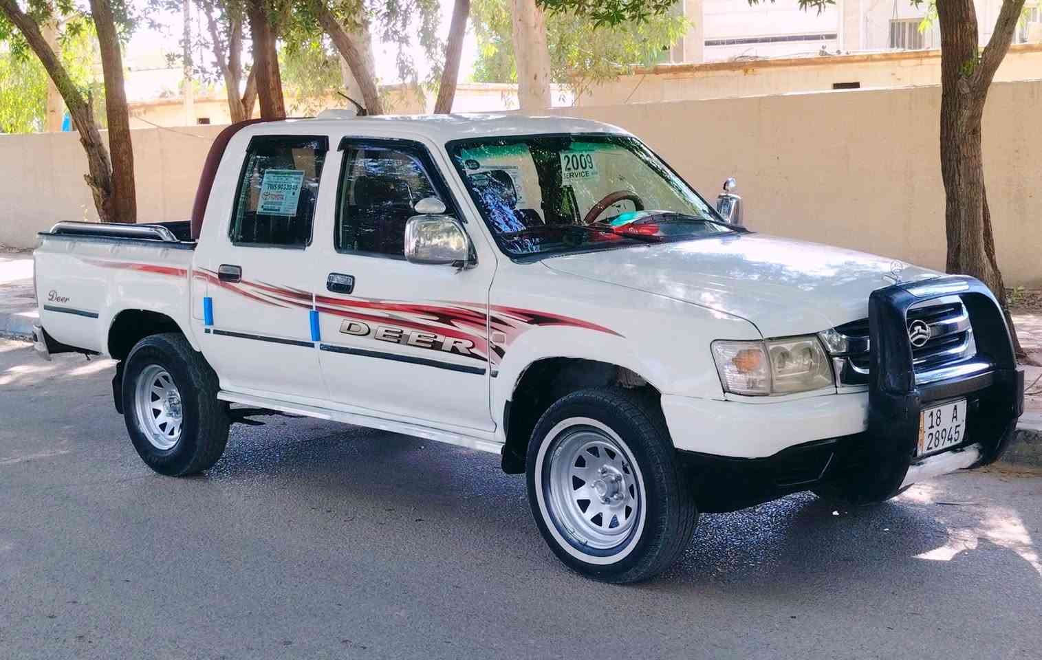 يا الله
بيكم دير 2006 مكفوله من ضربه وتبديل رقم بابل انكليزي سنويه مجدد 2031 مشروع وطني تخم تاير جديد مكينه جديدهه
كير اكسن حداديه كله جديد كهربائيّات كله شغاله
برغي ماعايزه سياره مال جناي السعر (37) وبيه مجال لشري
يتصل*********** مكان نجف مناذره
