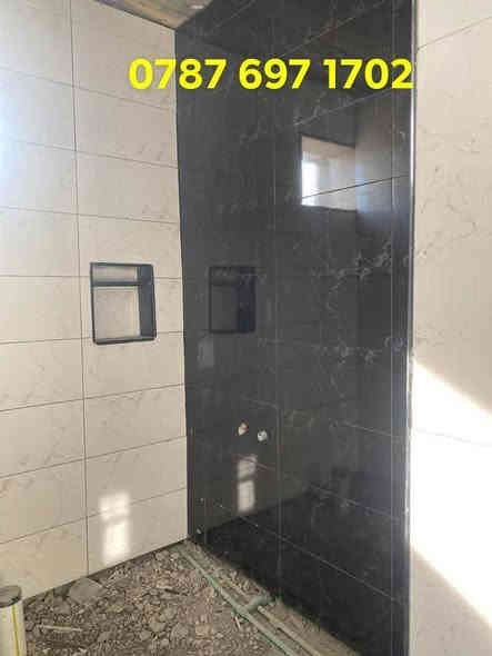 خلفه #متفرغ عملي كافه انواع السيراميك والارضيات الألواح والمرمر والدروجه والديكورات والنقوش ترميم منازل كرسته وعمل صبغ لبخ تطبيك فوق الكاشي القديم صب سقوف ثانويه تسليم مفتاح دقه بالعمل ولتزام وهاذه جزاء من عملي تحياتي للجميع التواصل ***********
