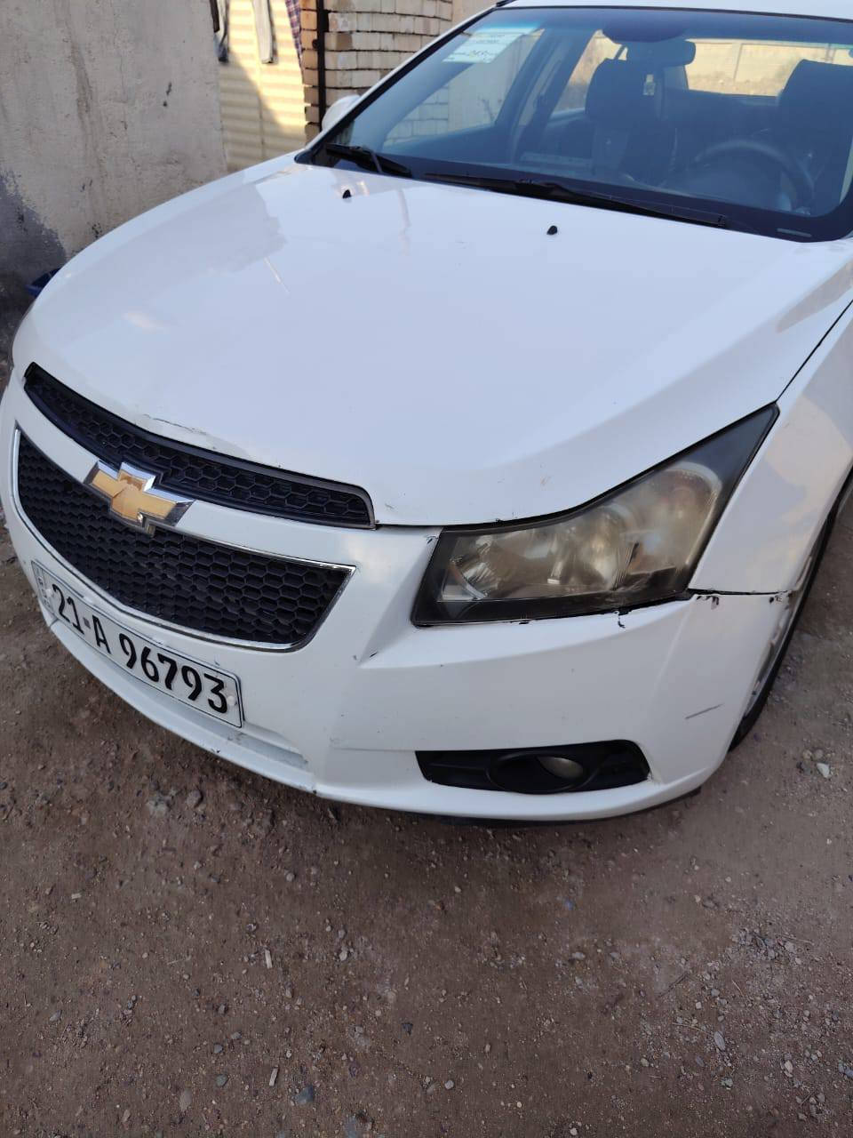 سلام عليكم سياره للبيع شوفرليت كروز مديل 2011بسمي رقم سليمانيه مكينه اوبترا مكفوله
انكليزي مابيها حادث فقط رشات صبغ السعر 74بيها مجال قليل***********
