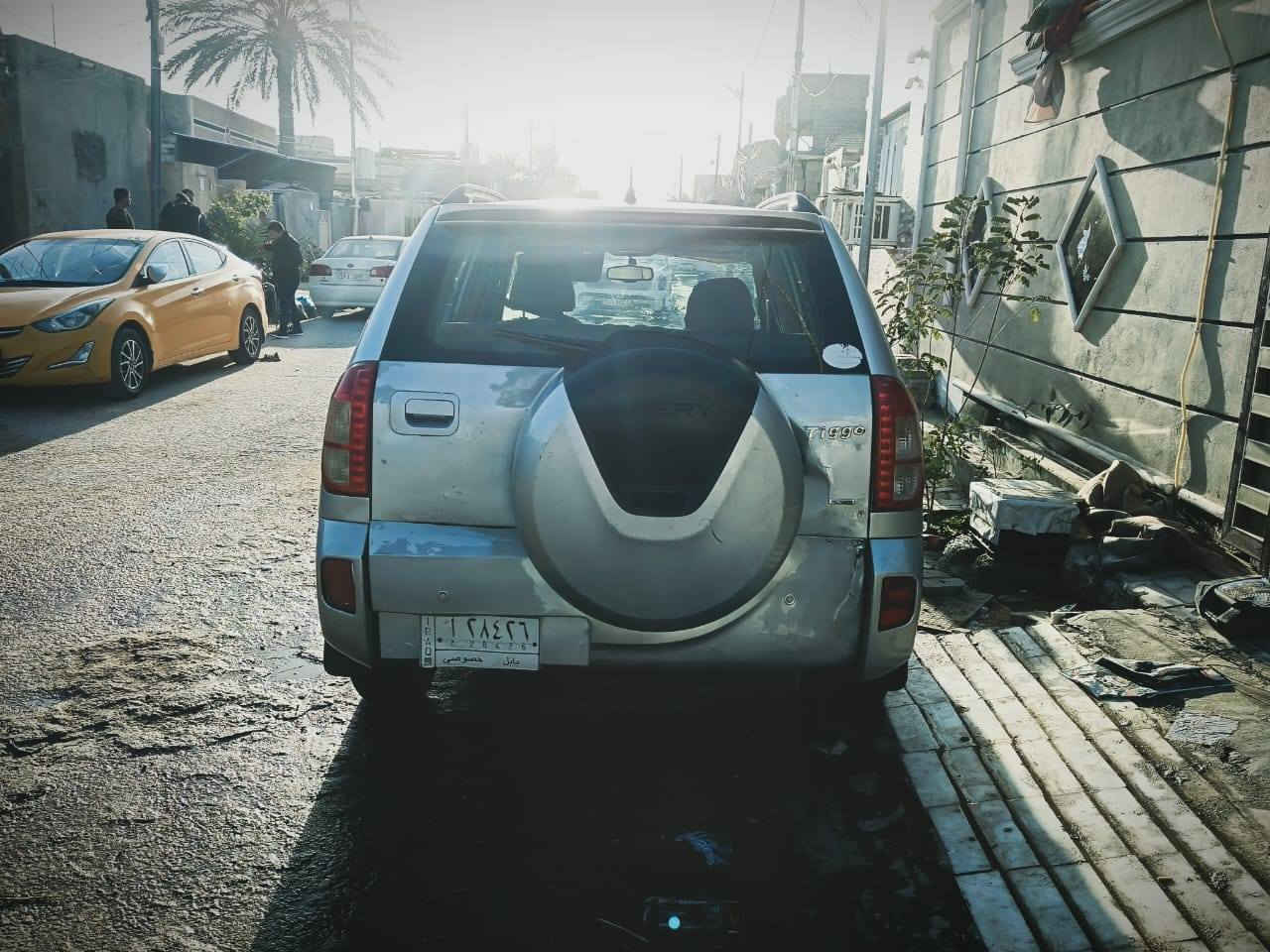 سلام عليكم تيكو موديل ١٣رقم بابل مكفوله على وضع الشركه بيها اشويه ضربه بل باب مالت الجنطه السعر ٤٦او بيها مجال بصيط موجوده السياره في كربلاء حي الغدير للاستفسار عله هاذه الرقم***********
