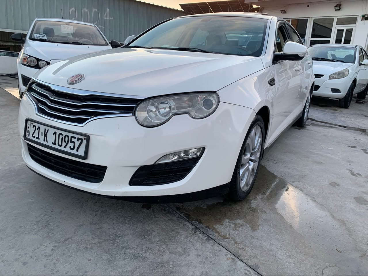 سیارەی ئیم جی 550
مۆدیل 2014
تەنیا نیو پارچەی بۆیاخە بئ ناوگرتن 
سیارە کە پیش و دوای کەپسە بئ دەعم و لیدراو 
مەکینە 18تۆڕ بۆ 
گیر و مەکینە بەشەرتی 10فیتەر 
فول مواسەفات 
تەبرید لەسەر سویچ
گیڕ ئۆتۆماتیک و عادی
حاسە 
بەسمە 
ویل کەپ 
بلاجیکتۆر 
ناوزەر د 
کوشن جلد
سلایت
ئاوینە ئیشارەت
ئاوینە کارەبایی 
نرخی 65گەلا و کەمیک معامەلە
بەشەرتی گیڕ و مەکینە و تحویل و خرامە 
***********واتس ئاب لەسەرە Singapore
