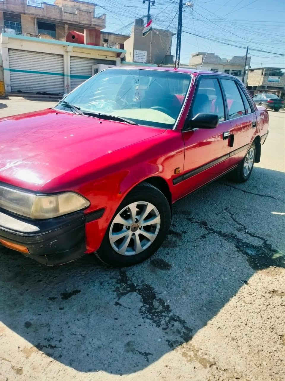 كورلاه ياباني شرط الكير والمحرك 
كهربائيات طخم وره وكدام  كله جديد
رقم دولي نينوي سنويه جديه طخم تاير 
شرط التحويل ‭0773 780 8014‬) ‭0750 318 3884‬
