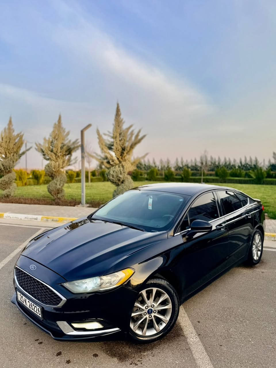 فورد فيوجن ٢٠١٧ 
كلين تايتل مكينة ٢.٥ المرغوبة
السيارة بدون صبغ بدون بارد و كلش نظيفة و جديدة
مواصفات السيارة SE
السنوية جديدة ٢٠٢٨
تايرات جديدة 
گير و محرك جديد
السيارة بشرط من الدعامية للدعامية 

مكان السيارة السليمانية
***********
