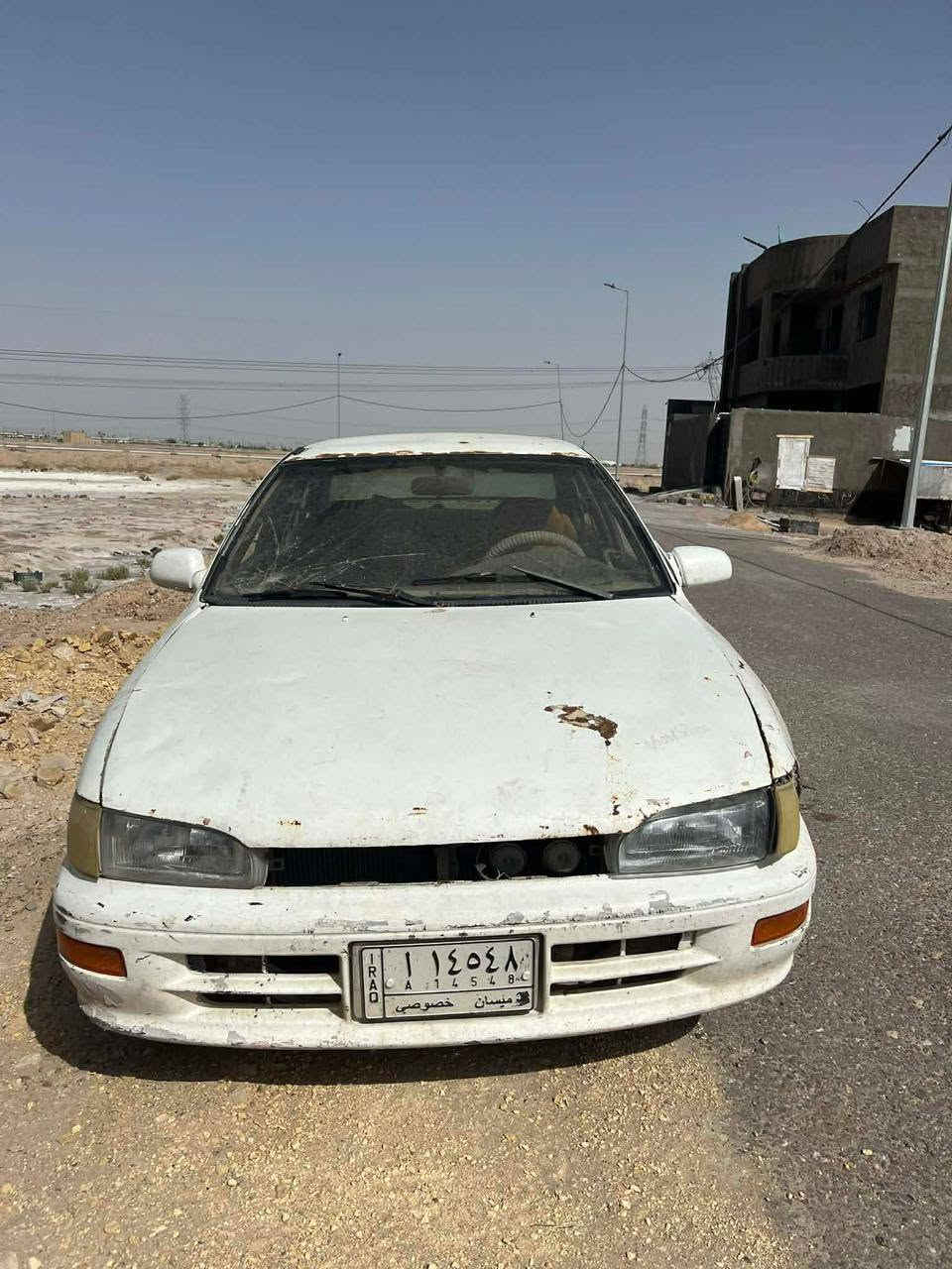 كورلا سبرنتر 1994
رقم ميسان/ مكان السيارة بالبصرة
سنوية منتهية
راعيها موجود يمي
مكينة ما بيها مشكلة
كير قبل فترة شديته جديد
كهربائيات كلها عدتها من جديد
مشط جديد (الباور بيه مشكلة بقى)
باتري جديد
تايرات جديدة
والسيارة هذا وضعها مثل ما تشوف بالصور
سعرها من الاخير 16 يعني رقم
المكان /البصرة/الطوبة والنخيلة
***********
غير متواجد ع المسنجر
