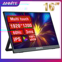 🚀 شاشة ANMITE المحمولة 16 بوصة: دقة الألوان في حقيبتك! ​إذا كنت تبحث ع...