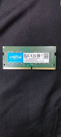رام DDR4 • ١٦ جيجا • عاطل غير مفحوص