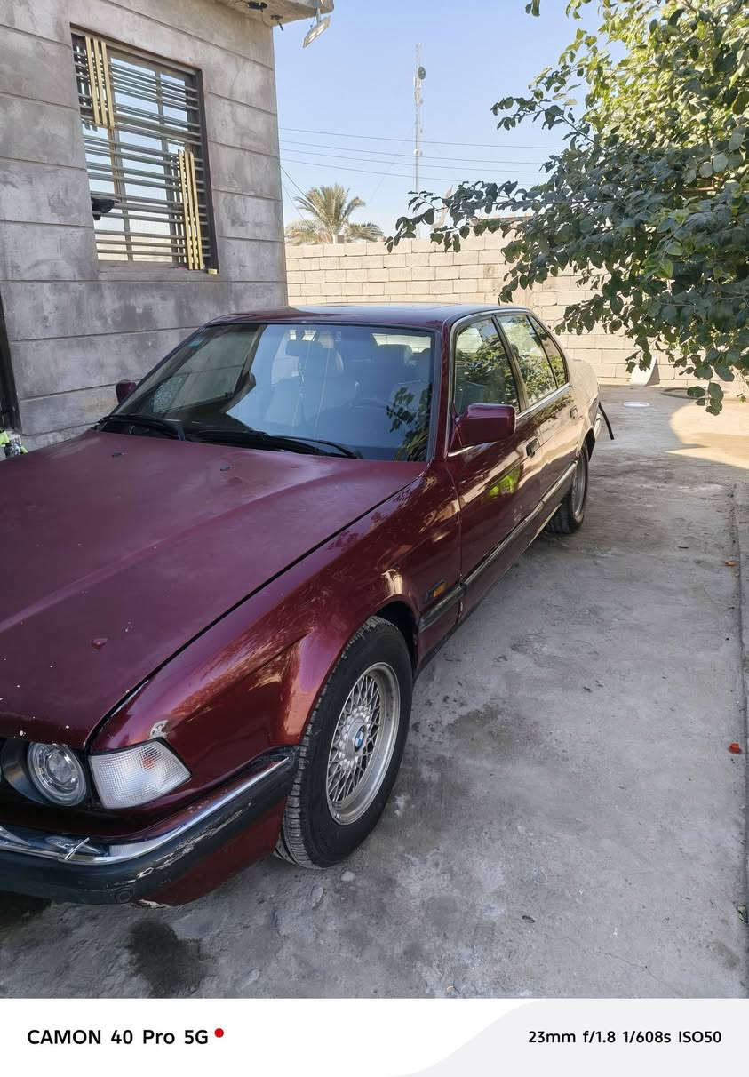 السلام عليكم ورحمة الله وبركاته
من رخصت صاحب الگروب
عندي  BMW 735  مديل 1989 اريد مراوس شنو عندك دز خاص ونتفق  
السارة جاهزة من كلشي ما عدا ملاحظات بالصبغ ***********
