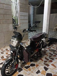 وبركاته دراجة شحن هيوشه موديل 24  5 باتري نص عمر دراجة نضيفه كهربائيات...