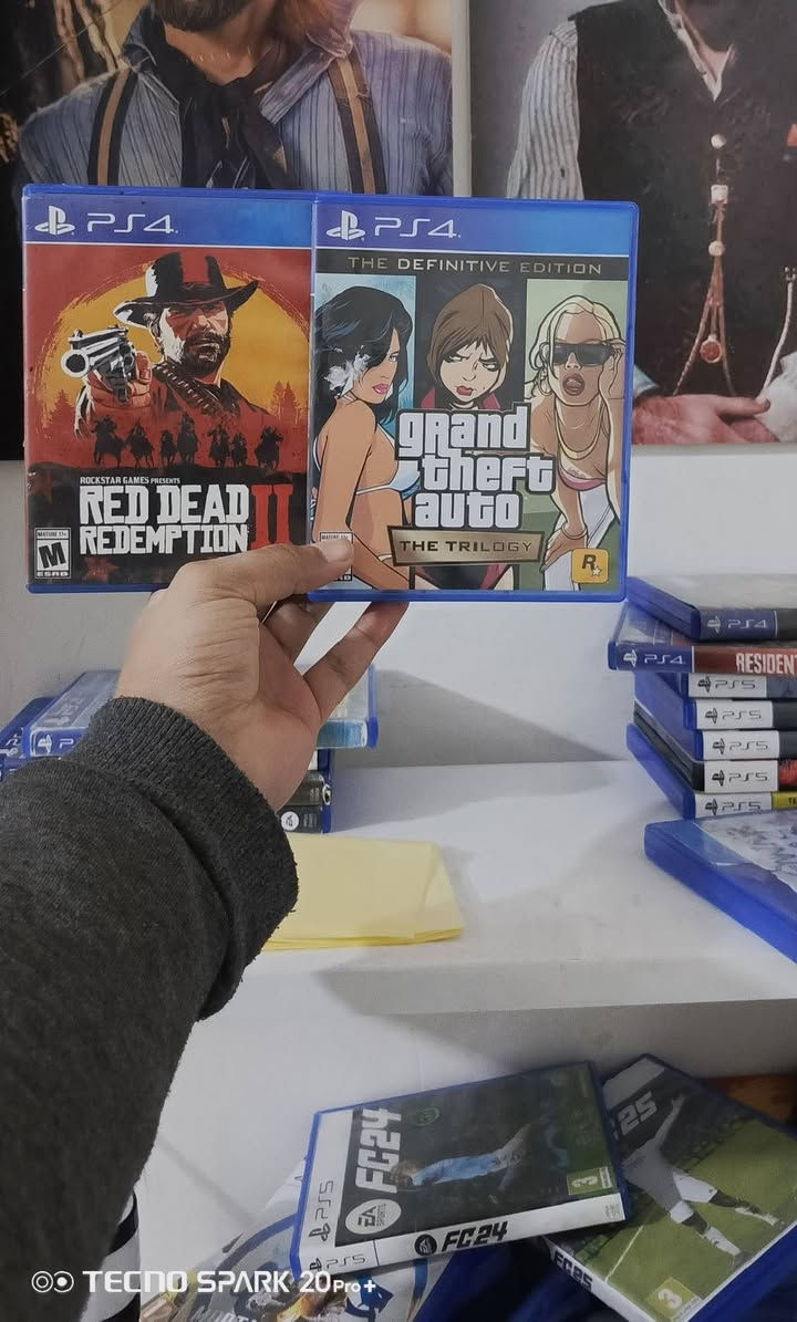 العاب مستخدم للبيع او مراوس 🎮
توصيل متوفر للجميع المحافظات ❤️ 

بغداد مدينة الصدر قطاع 71 
***********
