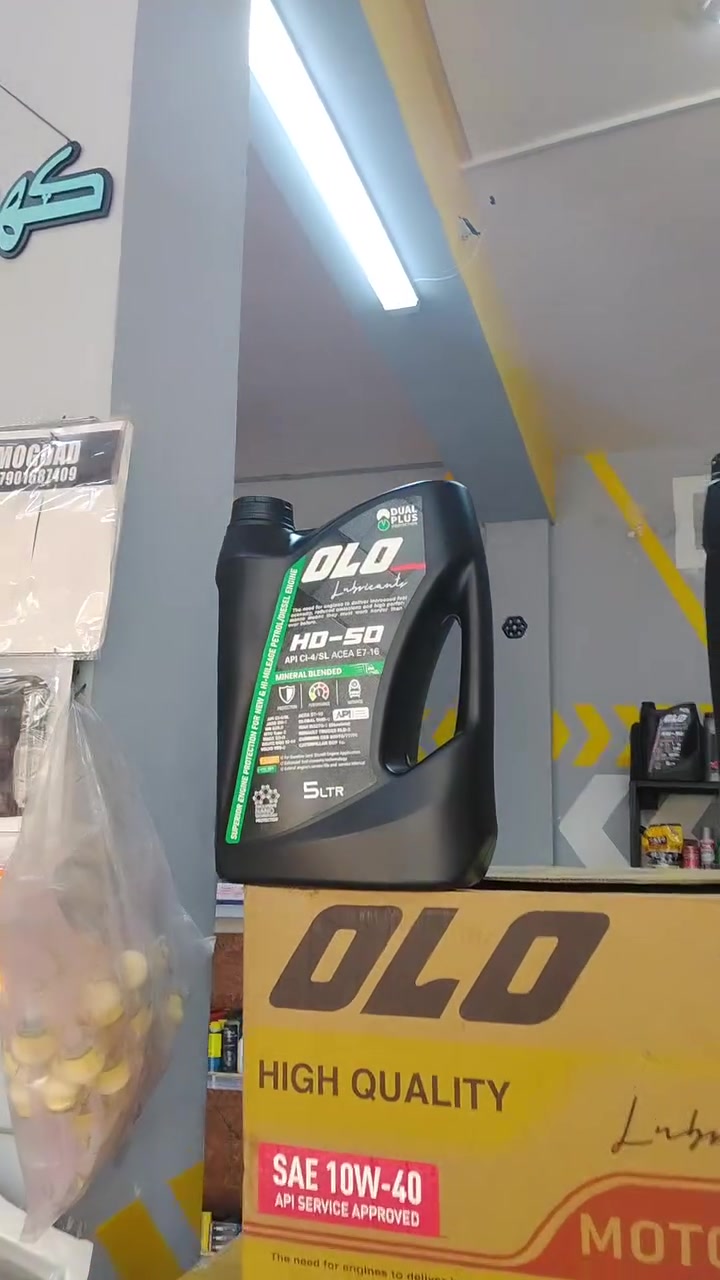 توفرت بفضل الله زيوت OLO والكمية محدودة جملة ومفرد 📦🛢️
 العنوان؛ بغداد الحسينية شارع المواكب مقابل جامع زينب الكبرى📍
 #محلات_البارون2
للاستفسار/***********
