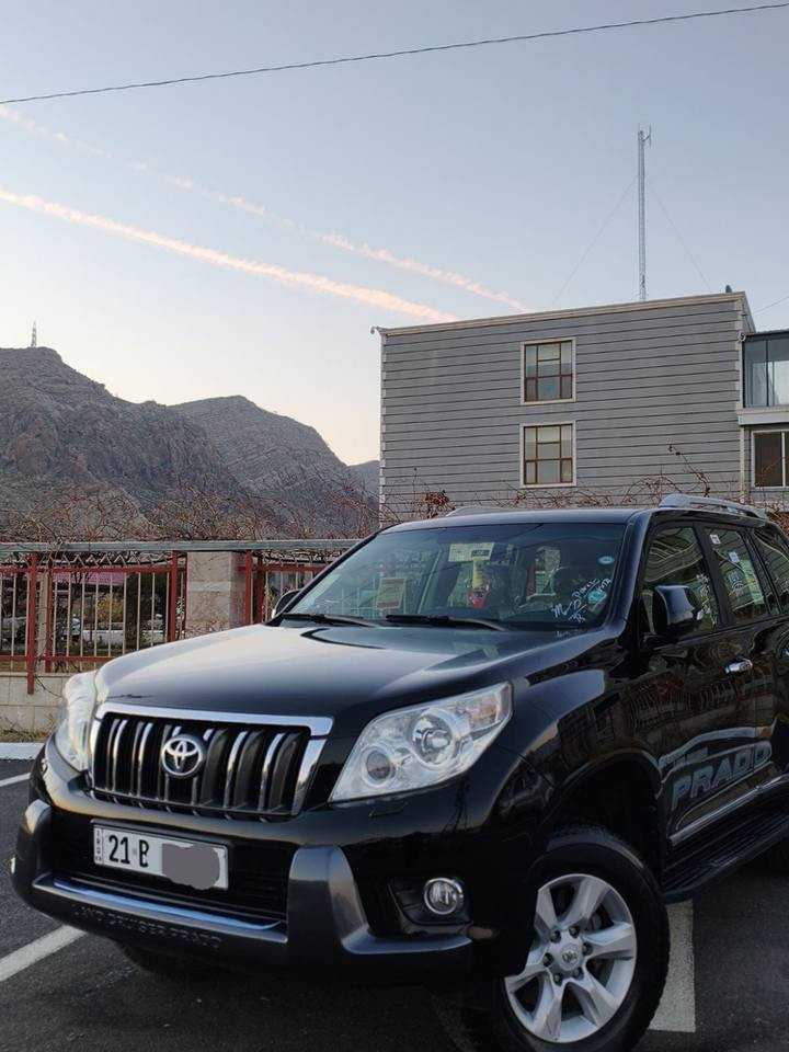 تۆیۆتا پڕادۆ 2012 مانگی 4
4بستۆن ڕەنگی ڕەشی قەتران کلین تایتڵ هیچی پێوەنیە دەحامیشی بۆیاح نیە دووپەنجە پیدئاڕیی پێوەیە شایەنی باس نیە گێڕوومەکینەیی نەکراوەتەوە بەشەرت 119km هەزاریی حەقیقی  ڕۆیشتووە،یەک دەستە  لەسفریەوە مواسفات سپێرلەکۆڵ بەخی ئاو هۆک دژەخلیسک سلاجە تەبریدمەرکەزیی ئاوێنە کارەبا حاسە  سووکان ڤۆلیۆموو سوکان فۆڕمیکا دەبڵ ئەکسل 4x4 شاشە ئایپاد سێ مەقحەدە  سەیارەسەنەویی تا 2028تازەیە بەناوخۆمە ژینگەوڕێگەوبانیشی تازەیە چوارتایەیی لۆکی لەژێرە سپێریی دانەبەزیووە کامل سێرفزکراوە چرکەیی تێدانیە نرخی 255گەڵاو مەجالێکی برایانە *********** رانية, السليمانية
