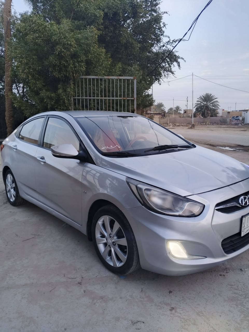 اكسنت ٢٠١٢ خليجي رقم قادسية مشروع وطني سنويه ٢٠٢٧
محرك ١٦٠٠ بيها رشات صبغ بدون ضربه قويه 
محرك وكير مكفولات حداديه جديده تخم تاير جديد السعر ٨٦$ مكانه كوفه ***********
