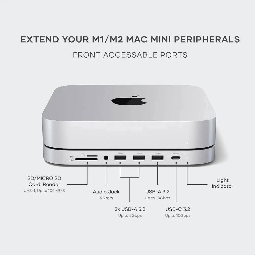 ستاند و هاب للماك ميني / ستوديو M1/M2 من SATECHI 🫡🔥

SATECHI STAND AND HUB FOR MAC MINI /STUDIO 🫡🔥

قارئ هارد SSD M.2 ✅

منفذ USB C بسرعة 10 گيگا بايت بالثانيه ✅ 

منفذ USB 3.2 بسرعة 10 گيگا بايت بالثانيه ✅ 

منفذين USB 3.2 بسرعه 5 گيگا بايت بالثانيه ✅ 

منفذ اوكس 3.5mm ✅

منفذ رام صغير SD CARD ✅

منفذ رام كبير TF CARD ✅

السعر 60 الف فقط ✅🫡

توصيل جميع محافظات العراق 5 الاف فقط 🚙🚗 

للأستفسار اكثر التواصل واتساب 

***********

عنوان المركز : بغداد الحريه الثانيه شارع الحريه الثانيه قرب مكتبه الكروان مقابل صيدليه العنفوان مركز شمس للموبايل بغداد, العراق
