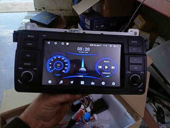 شاشه حجم 7 انج نظام اندرويد
بي ام دبليو E46

ذاكرة 64 رام 4  فإن تبريد تفاعلي

أبل كار بلي 

اندوريد اوتو 

يوتيوب بلوثوت واي فاي انترنت گوگل خرائط 

ملحقات كامله وياها فيش وكنباس 

السعر 100 الف 

توصيل جميع محافظات 5 

واتساب ***********
