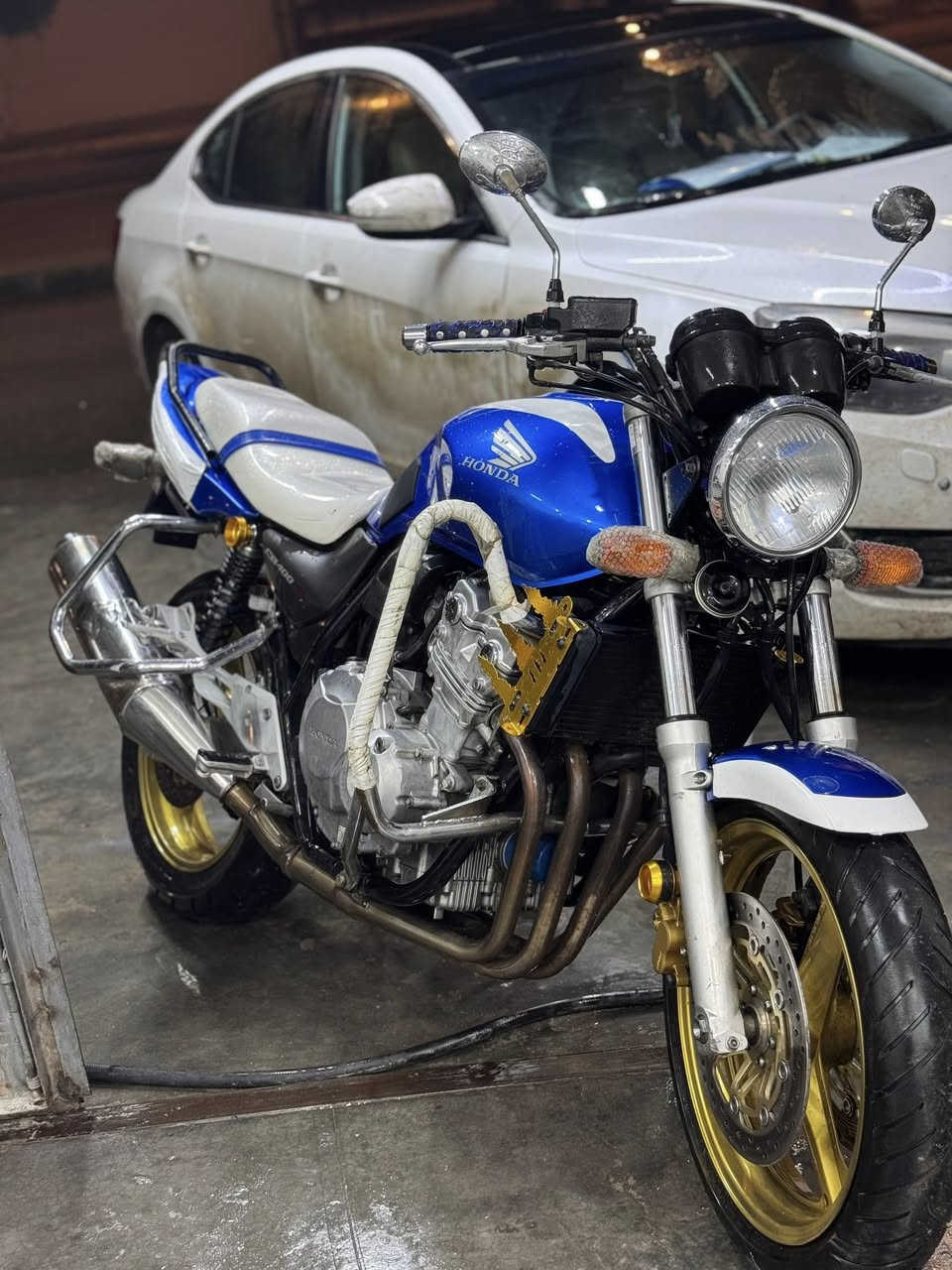 سلام عليكم دراجه cb400 نوزل موديل 2009 نزله من معرض تميم التميمي دراجه مكفوله كفاله عامه برغي 🔩مامتفتوح بيها دراجه متصرف عليه لو الف شرط اذا مو 180 ترجع مكان الأنبار رمادي سعر 27 بيها مجال
شراي يتصل ***********
