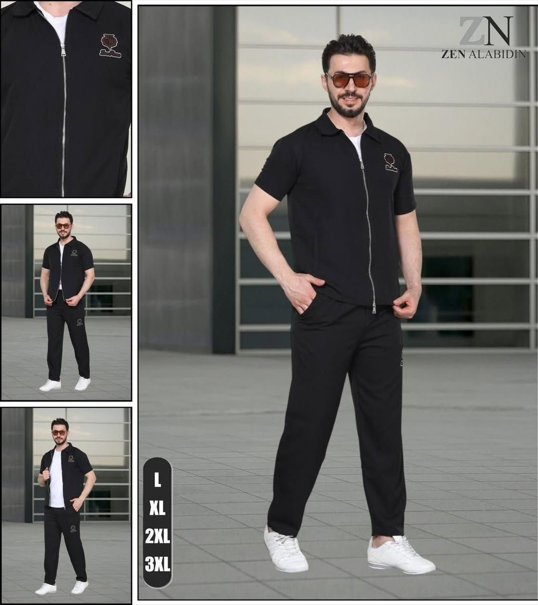 سوت صيني ماستر 100‎%‎
خاميه درجه اولى زيتيه
سريه 4 قطع L XL XXL XXXL 
قالب هاف  بجامه 110
سعر القطعه 18 الف
الدرزن 12 قطعه 216 الف


**إذا كنت صاحب هذا الإعلان وتريد حذفه لأي سبب، رجاءا أرسل رسالة إلى الدعم الفني**