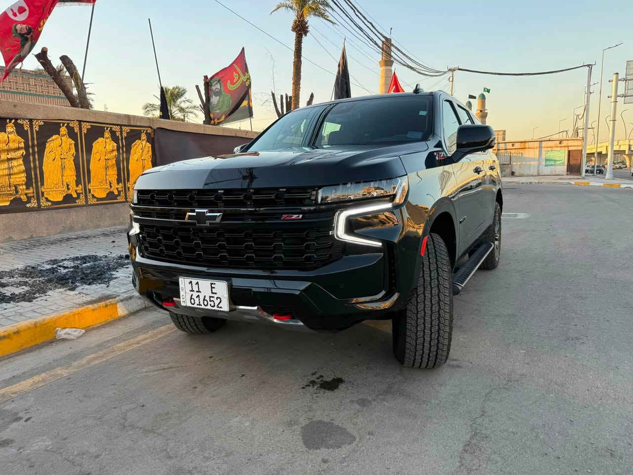 شفرليت تاهو 2024  Z71( أمريكي )
رقم بغداد شهداء بأسمي مرقم وكامله
فول مواصفات
مفتاح التشغيل بصمة  
تشغيل عن بعد  
بانوراما  
فتح الصندوق كهرباء وبالقدم  
دفع رباعي  و خلفي 
حساسات أمامية  
حساسات خلفية  
لايت زينون + LED  
بك لايت LED  
دخول بصمة ذكي  
حساسات ضغط الاطارات  
اشارة في المرايا الجانبية  
المرايا قابلة للطي كهرباء  
ماسحة خلفية  
تنظيف الكاميرا الخلفية بالماء  
عدد AIR BAG 8  
نوع الكير/ بيانو  
هاند بريك كهرباء دكمة  
دشبول شاشة ديجيتال  
شاشة Apple Car play  
كاميرا دوارة  
5 كاميرات 360  
الانارة الداخلية LED  
مقود جلد حياكة  
شفتات خلفية للمقود  
مثبت السرعة Cruise  
المودات والاوامر الصوتية  
شاحن هاتف Wireless  
مخارج منفذ للطاقة  
المقاعد   VIP منفصل
المقاعد جلد  
حركة المقاعد جميعها كهرباء  
تدفئة  المقاعد الأمامية والخلفية  
تبريد مناخين منفصلين  
3 قطع تبريد  
أوضاع القيادة Drive Mode  
أوتو هولد Auto Hold  
رادار  
 ماشيه 7000فقط
تحذير النقطة العمياء  
نظام مانع الانزلاق  
نظام نزول المنحدرات  
نظام تحديد المسار  
نظام اطفاء وتشغيل المحرك التلقائي
مكانها بغداد 
حادث امريكا قطعه وحده ربع الجاملغ الخلفي وصور الحادث مرفقه 
مصلح تصليح درجه اولى وكله اصلي مال شركه    

 للاستفسار  ***********
