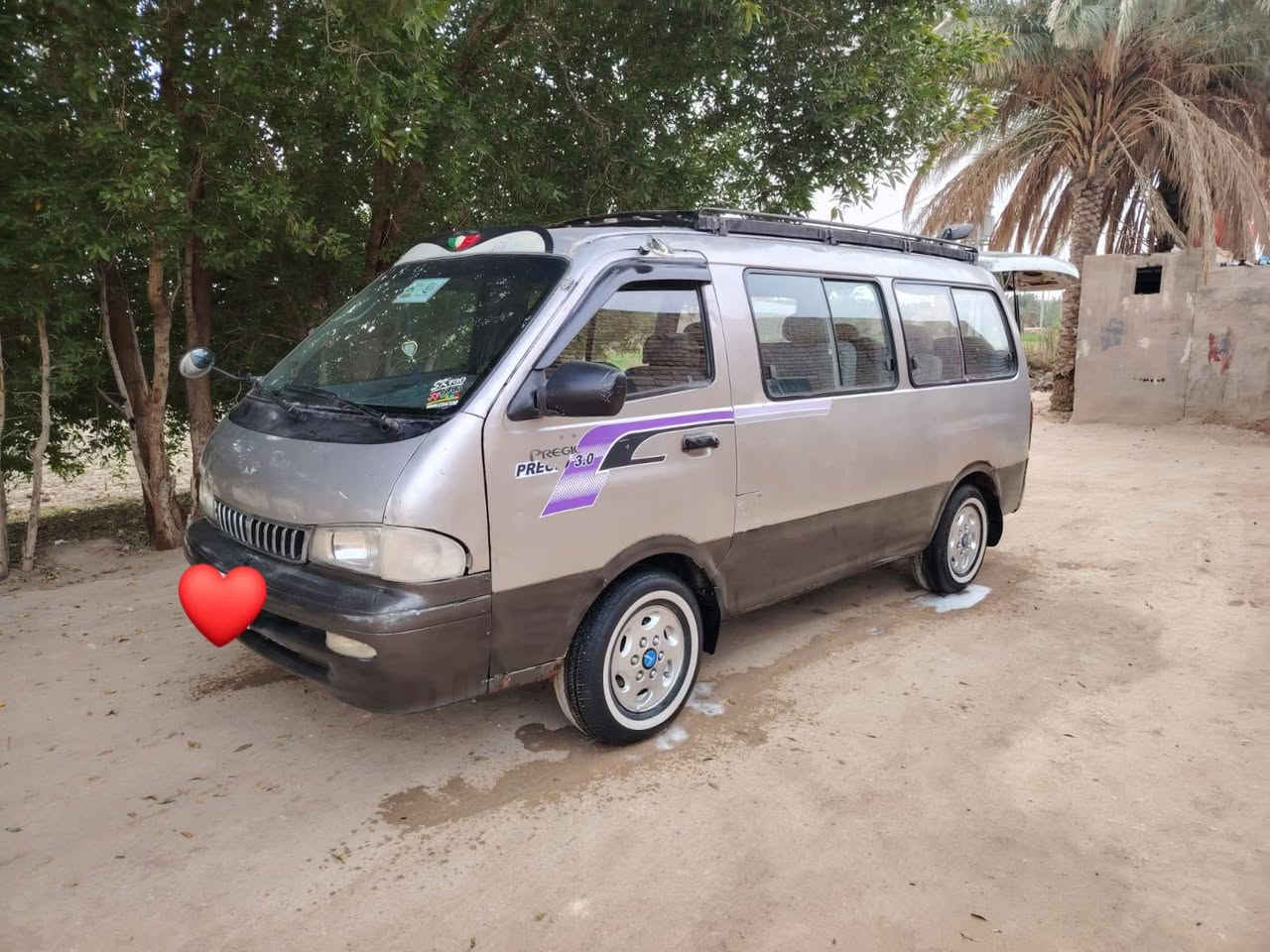 السلام عليكم كيا بريجو
96 فان ومسيحه مشدود الها غرفه الفين
مصفره خط وبحث. محرك. وكير خير من الله
سنويه ل2029.  العنوان السماوه سعر 60وبيه مجال  ***********
