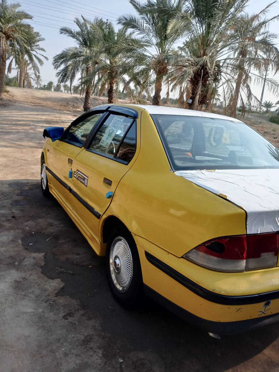 السلام عليكم سمند ٩ للبيع رقم انكليزي بغداد ٤ تأيرات جديده شاشه تاب عظم صاحي ماكو اي خياس من جوه 23 ورقه وبيها مجال سياره مصفره هيئه وغرامات ..***********

