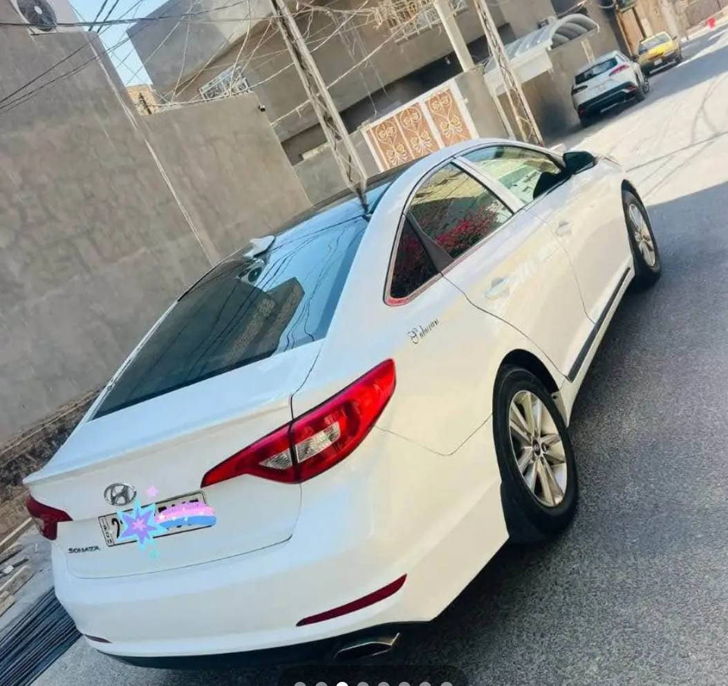 للبيع سوناته 2016 وارد امريكي
حادثها جاملغ وبنيد لالخود ولاشاصي كفاله مكينه2400
رقم شمالي جديد  مكاني البصره القبله سعر 120وبيه مجال قليل ***********
