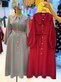 فستان كلوش • دابل تركي • مقاسات ٣٨–٤٦