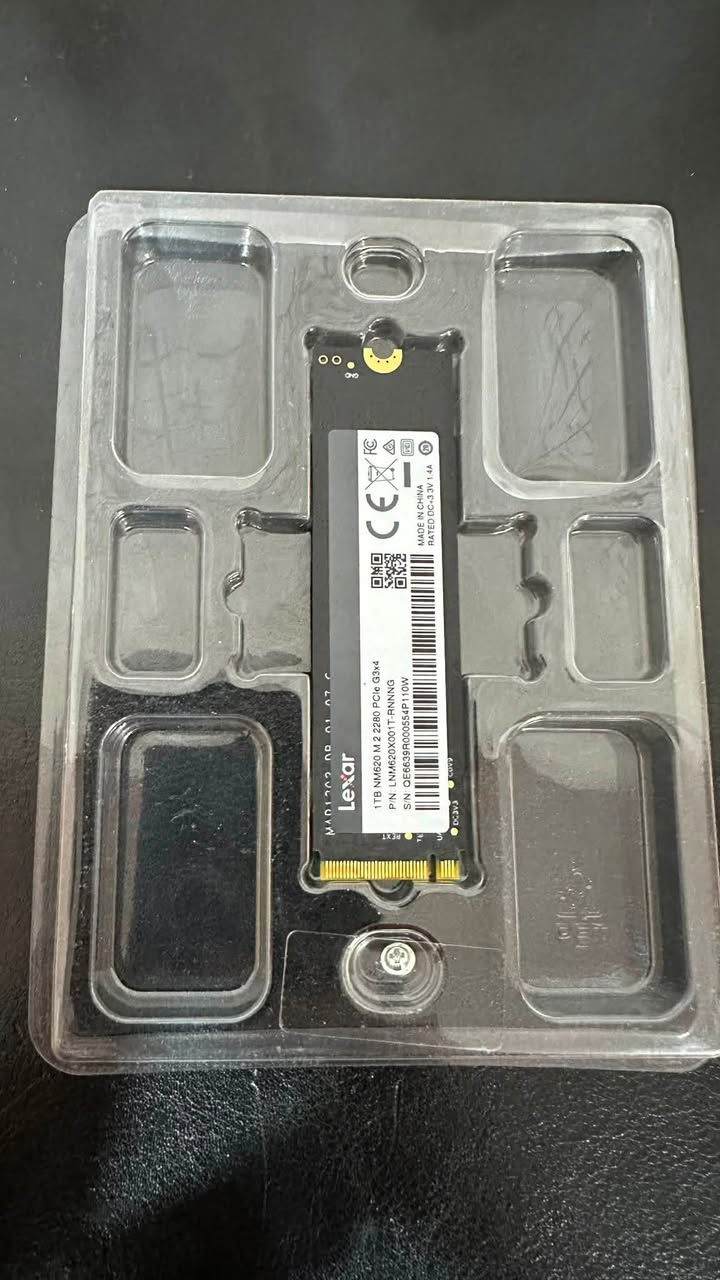هارد lexar ssd m2 1t nvme جديد غير مستخدم فقط مفتوح العلبة مثل مموضح بالصور والسعر 175 الف


**إذا كنت صاحب هذا الإعلان وتريد حذفه لأي سبب، رجاءا أرسل رسالة إلى الدعم الفني**