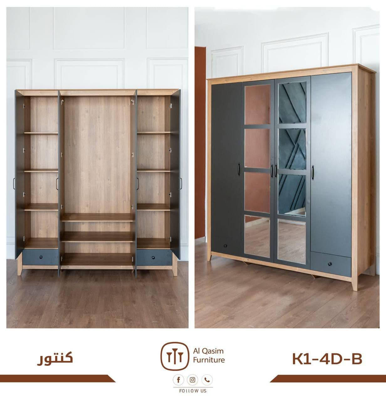 كنتور ٤ باب 440 الف 

سرير 180 الف 

كومدي 70 الف 

ميز تواليت 185 الف 

درور 180 الف

للحجز***********
