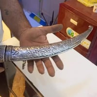 خنجر فضة • تحفة قديمة • قبل 1958