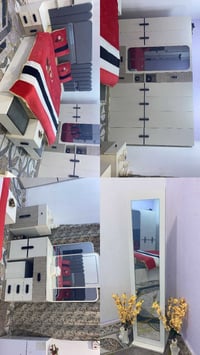 / غرفه نوع تركي 7قطع 6 بيبان مع ملحق بابين تكمله للكنتور جربايه حديد ك...