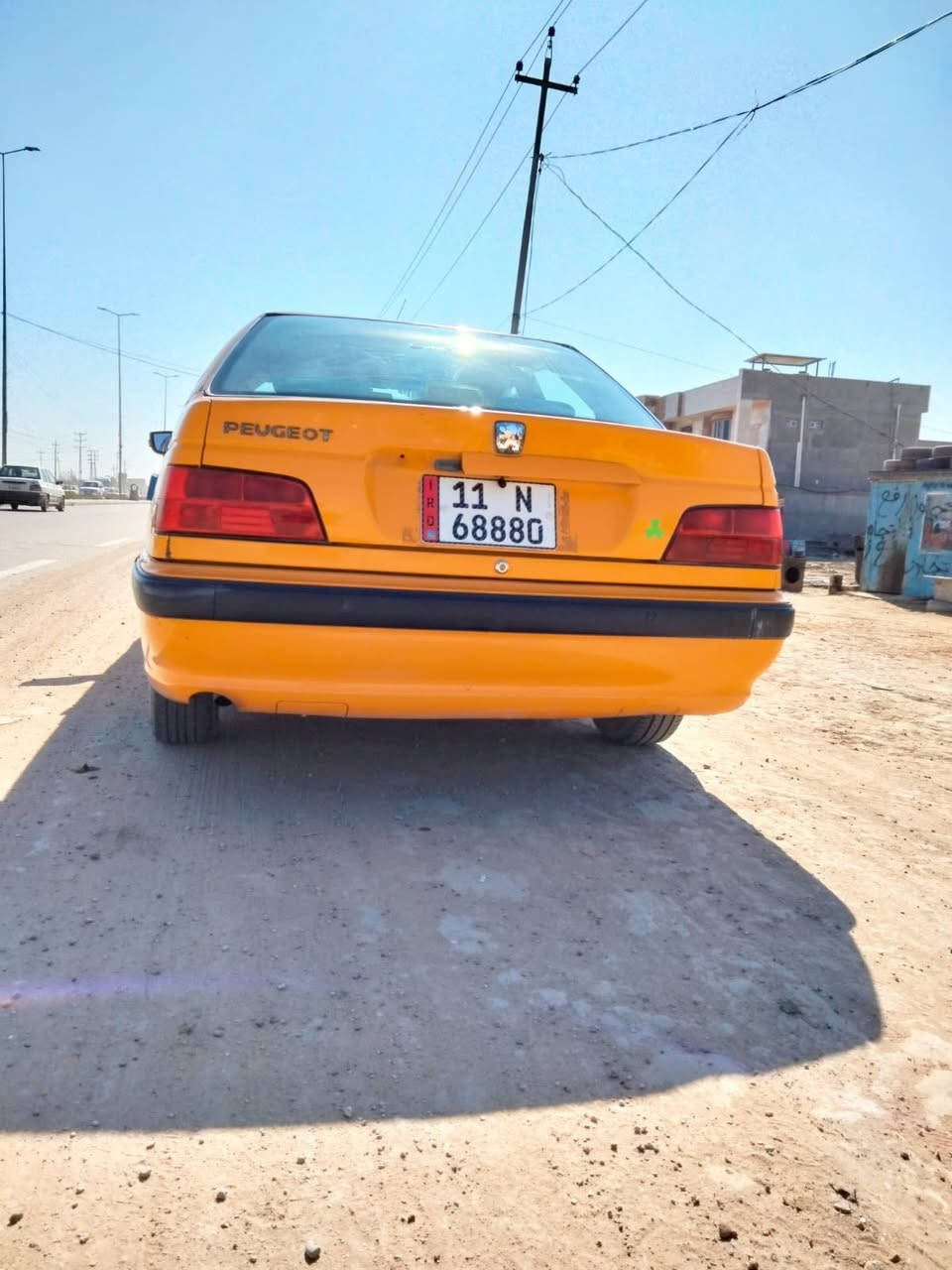 السلام عليكم بيجو بارص موديل 18 السياره كفاله من الصبغ والمعجون 3 اماكن بيها بارد ع كد شبر حداديه مكاني الديوانيةجاهزه جديده كير مكينه خير من الله 
تخم تاير جديد تدفئه تبريد خير من الله السعر 68بيها مجال بسيط الرقم ***********
