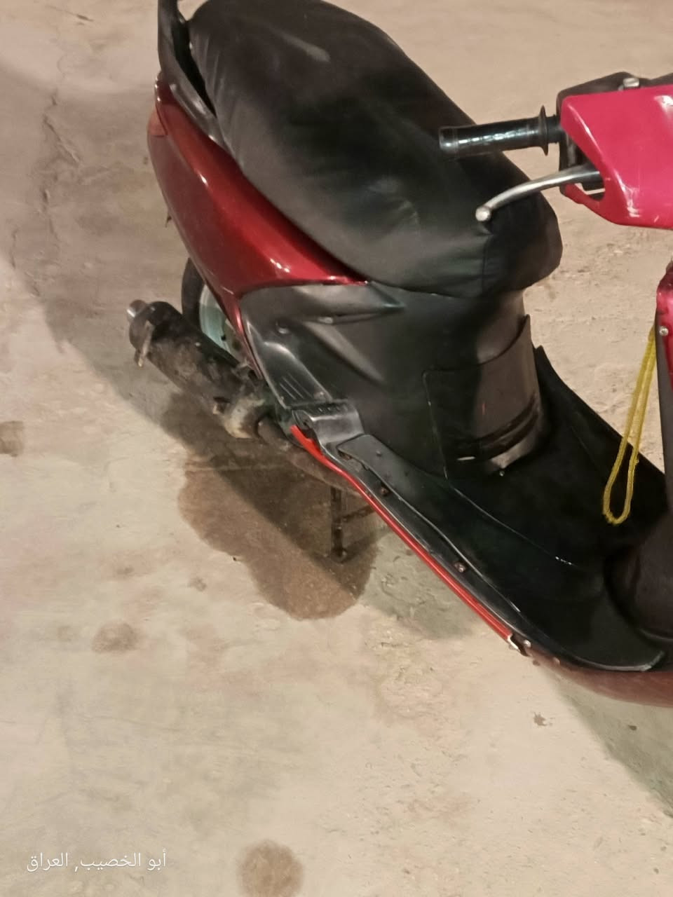 السلام عليكم دراجة فراشه نثيه للبيع دراجه نضيفه مكينه شلعه ومعدل فول سودات كامله كفرات شوف عينك دبلات جدد مجفته ما صارله هواي تايرات نضاف كهربائيات كلها شغالا ما عدا الاشاير و بيها نقص شوته و لكزوز طاك انزل فلوسهن من سعرها الدراجه ب 300 وبيها مجال قليل البصرة ابي الخصيب قرب مستشفى الصيني ***********
