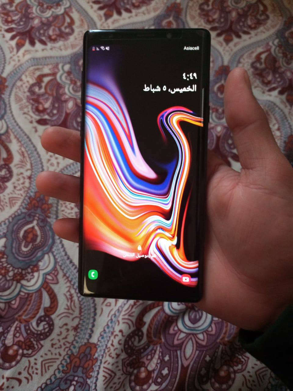 السلام عليكم للبيع او مراوس
جهاز سامسونج نوت 9 
ذاكره 128 
دبل شريحه  
بصمه شغاله 
قلم شغال 
الجهاز مجرد بي طبع خفيف وانطيك ضمان ما يأثر خلاص 
للبيع او مراوس


**إذا كنت صاحب هذا الإعلان وتريد حذفه لأي سبب، رجاءا أرسل رسالة إلى الدعم الفني**