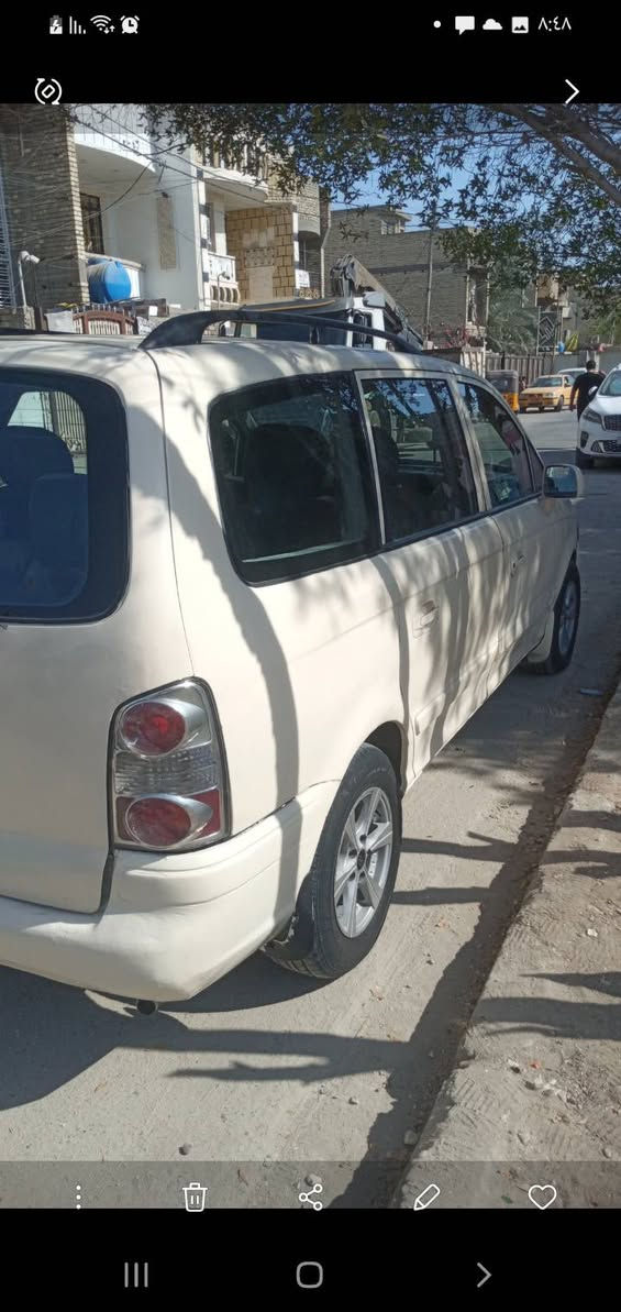 السلام عليكم هونداي تراجيت ستيشن سبعة راكب رقم بغداد موديل ٢٠٠٦ بأسمي للبيع نقدأ واعتذر عن المراوس السعر ٧٥ ورقة بي مجال بسيط كير اوتوماتيك بحالة جيدة محرك ٢٧٠٠ ستة سلندر بانزين بحالة جيدة صار حوالي سنة من شديتة مال حاوية مصبوغة عام تبريد عاطل سنوية جديدة لغاية سنة ٢٠٢٩ هزة جديدة ما منتهية يعني ما يحتاج اتسوي هزة شرط التحويل يعني الشراي اسوي ويا عقد مروري العنوان بغداد رقمي *********** بي واتساب تحياتي اخوكم ابو محمد
