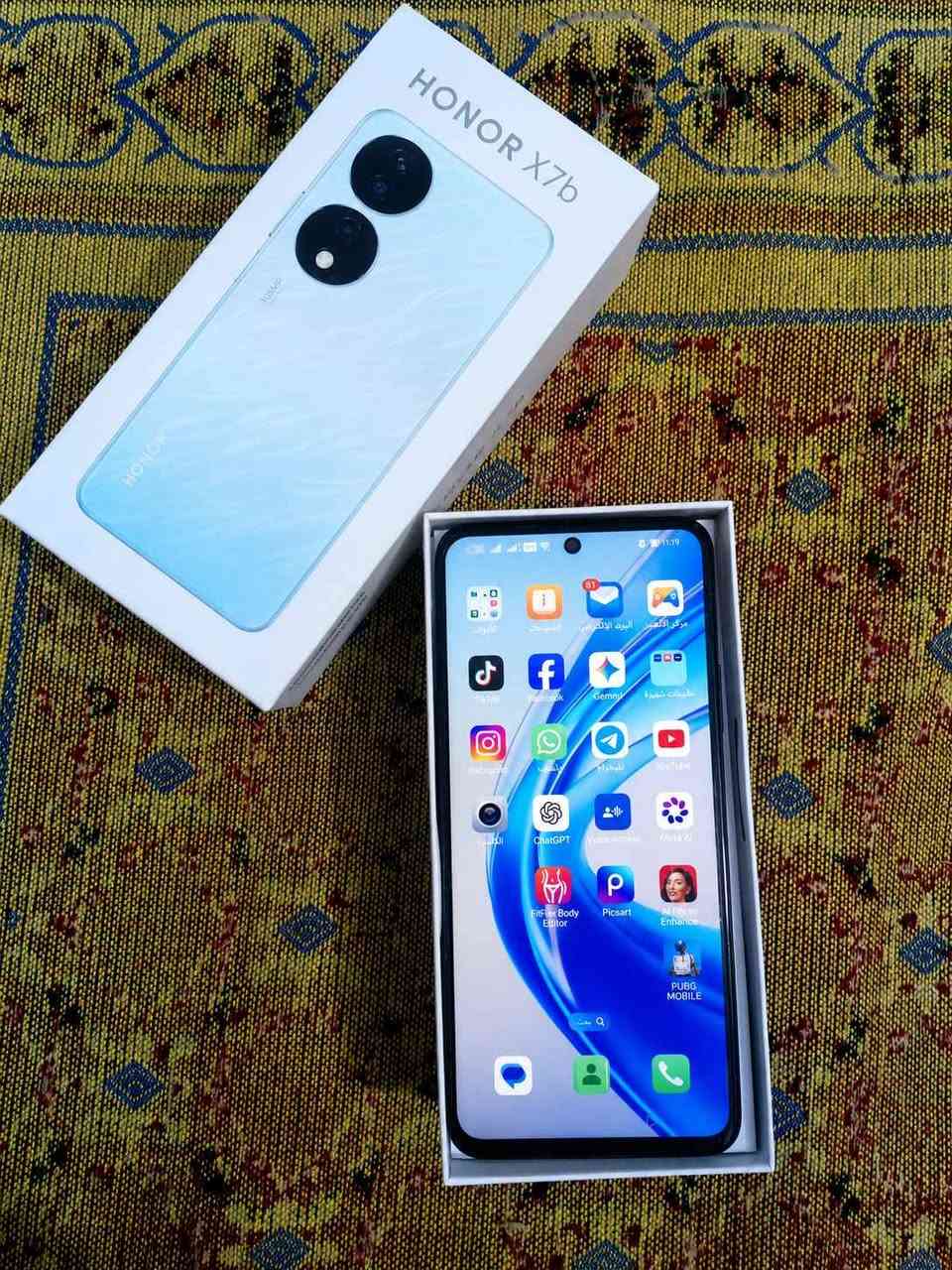 Honor X7b  ما صارلي 3 من اشتريته 
شاشته 6.74 بوصة 90Hz يعني تصفح وسلاسة نار
كاميرا 48MP 
بطاريته 5000mAh تشغل يوتيوب وتيك توك 12 ساعة

الجهاز ما مفتوح ولا مصلح، استخدام ولد محافظة ميسان  
السعر:  190  وبيه مجال للشراي الصدگ 

تعال شوفه وافحصه براحتك عمارة, ميسان


**إذا كنت صاحب هذا الإعلان وتريد حذفه لأي سبب، رجاءا أرسل رسالة إلى الدعم الفني**