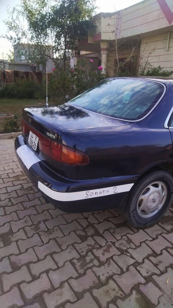 السلام عليكم سوناتا تو موديل 1995
رقم بغداد انكليزي كير محرك
صدر خير من الله
كير اوتوماتيك
مكان بغداد
السعر ٤٢وبيها مجال 
الاستفسار *********** واتساب
