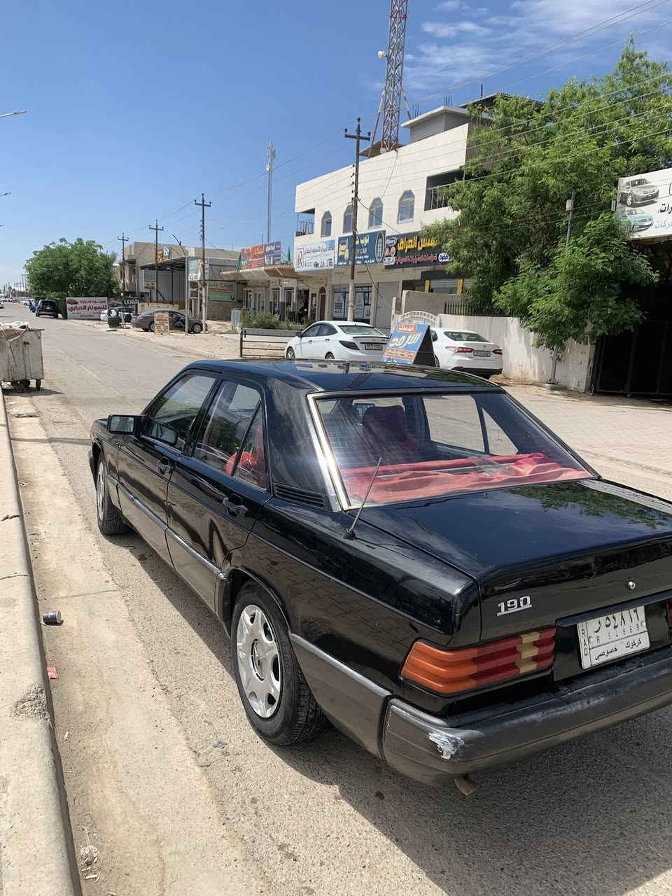 سيارة مارسيدس للبيع 190  طيارين موديل 1991
محرك محور ونجي مكينة وكير شرط 
سيارة صبغ حزام فقط 
تبريد ثلج وتدفئة
اني وكيل الاول وسنوية ب اسم الوالد 
سنويه 2027  شهر سادس 
رقم كركوك 
سيارة مابيه نقص 
شرط تحويل ثاني يوم 
سعر بلخاص علق يجيلك السعر 
للاستفسار يرجة مراسلة ماسنجر


**إذا كنت صاحب هذا الإعلان وتريد حذفه لأي سبب، رجاءا أرسل رسالة إلى الدعم الفني**