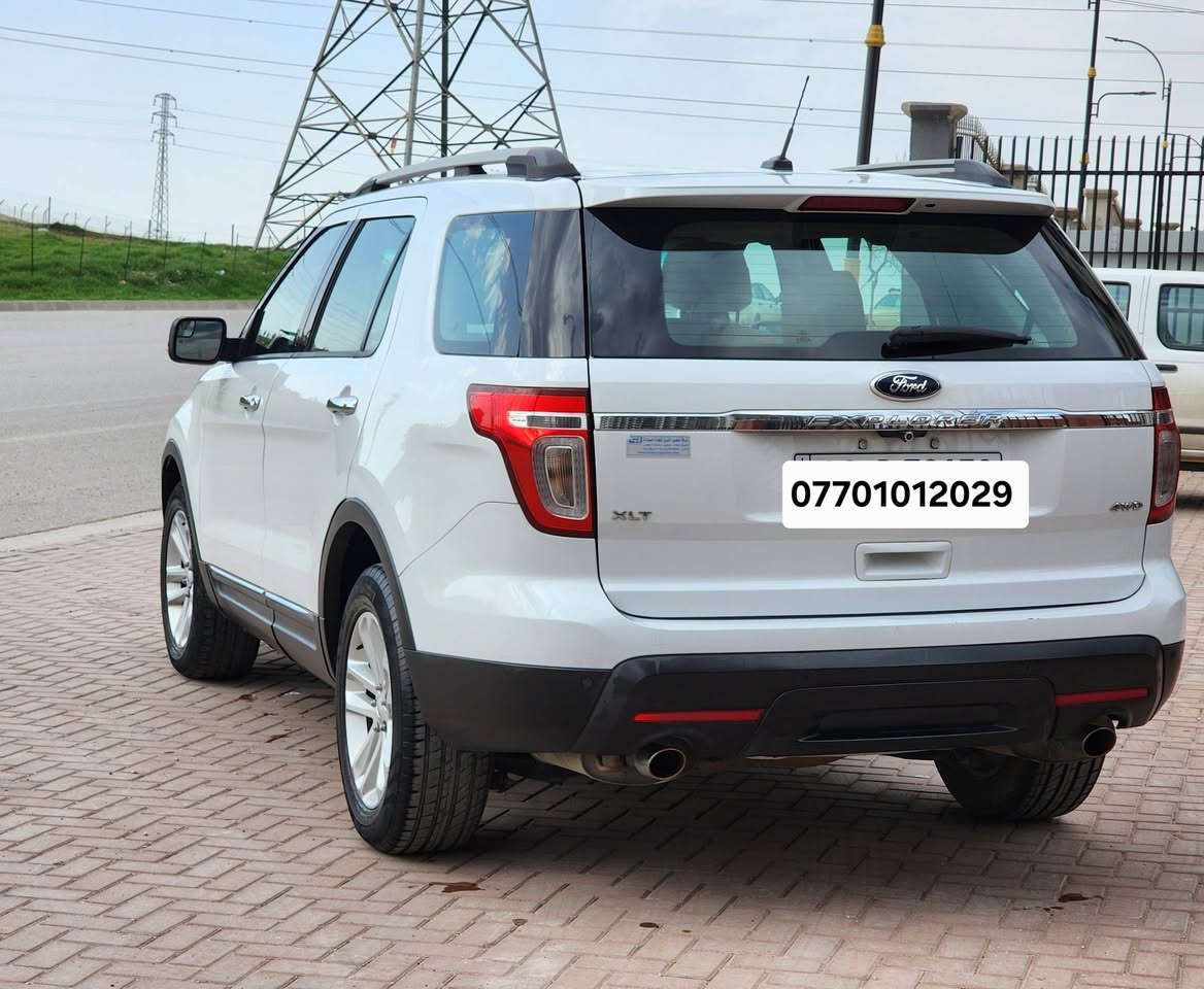 فورد إكسبلورر 2013
***********

***********

فورد إكسبلورر

موديل 2013

لون أبيض ثلجي

السيارة خليجية

قطعت 118,000 كيلومتر فقط

مواصفات XLT

بانوراما

محور مزدوج

لوحة ترخيص صفراء

3 شاشات

مدفأة مرايا

مصابيح زينون

للبيع، مستعملة وأوتوماتيكية

السيارة بدون طلاء

يوجد عطل بسيط في نظام العادم

يوجد عطلان طفيفان في نظام التبريد

السيارة موجودة في السليمانية
