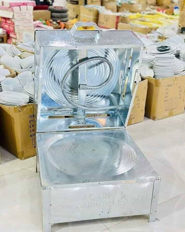 جديد عرررض خاص رمضاني 🍕🔥
تنور غازي ارضي مربع دائري الاصلي ثقيل 
ضمان سنه يستخدم للخبز وكافه الشوي والمعجنات والسياح 🍕🍕🔥
يستخدم داخل البيت وخارج امن جدا
صنع عراقي اصلي 
الكميه محدوده حجز مراسله الصفحه نرمين علي 
متوفر توصيل فقط لجميع المحافظات 👇🚚


**إذا كنت صاحب هذا الإعلان وتريد حذفه لأي سبب، رجاءا أرسل رسالة إلى الدعم الفني**