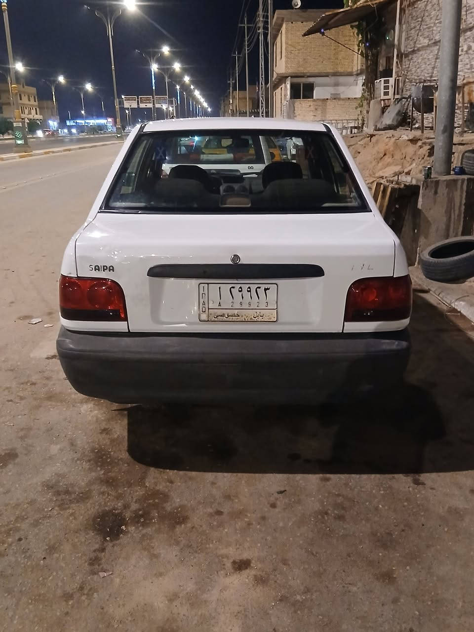السلام عليكم سايبا موديل ٢٠١٢ رقم بابل تحويل مباشر سنويه لغايه ٢٠٢٧ كير مكينه حداديه كفالة  سياره جاهزه وعلى وضع شركه بلاديه ***********
