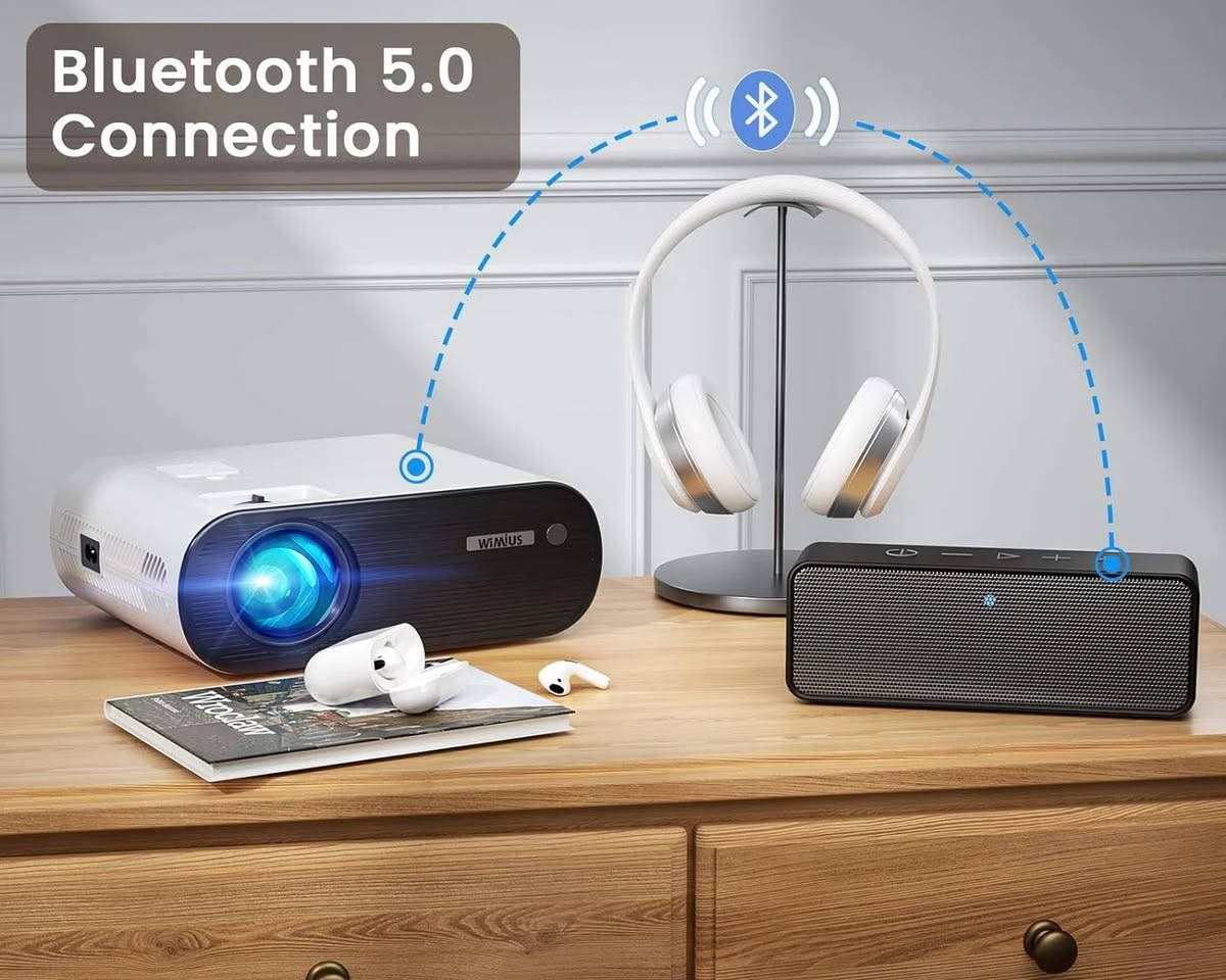 Wimius K5
دقة فول اتش دي FULL HD
WIFI BLUETOOTH
عرض يصل الى 200 انش ما يقارب 7 امتار 
يتكنك ويا جميع الموبايلات ايفون واندرويد
ينربط على الستلايت او لبلايستيشن
يوجد منافذ HDMI
USB
اللومن 10 الاف
وياه جنطة هدية
السعر 65 ألف والتوصيل مجااااااني 
مع ضمان استبدال لمدة شهر كامل


**إذا كنت صاحب هذا الإعلان وتريد حذفه لأي سبب، رجاءا أرسل رسالة إلى الدعم الفني**
