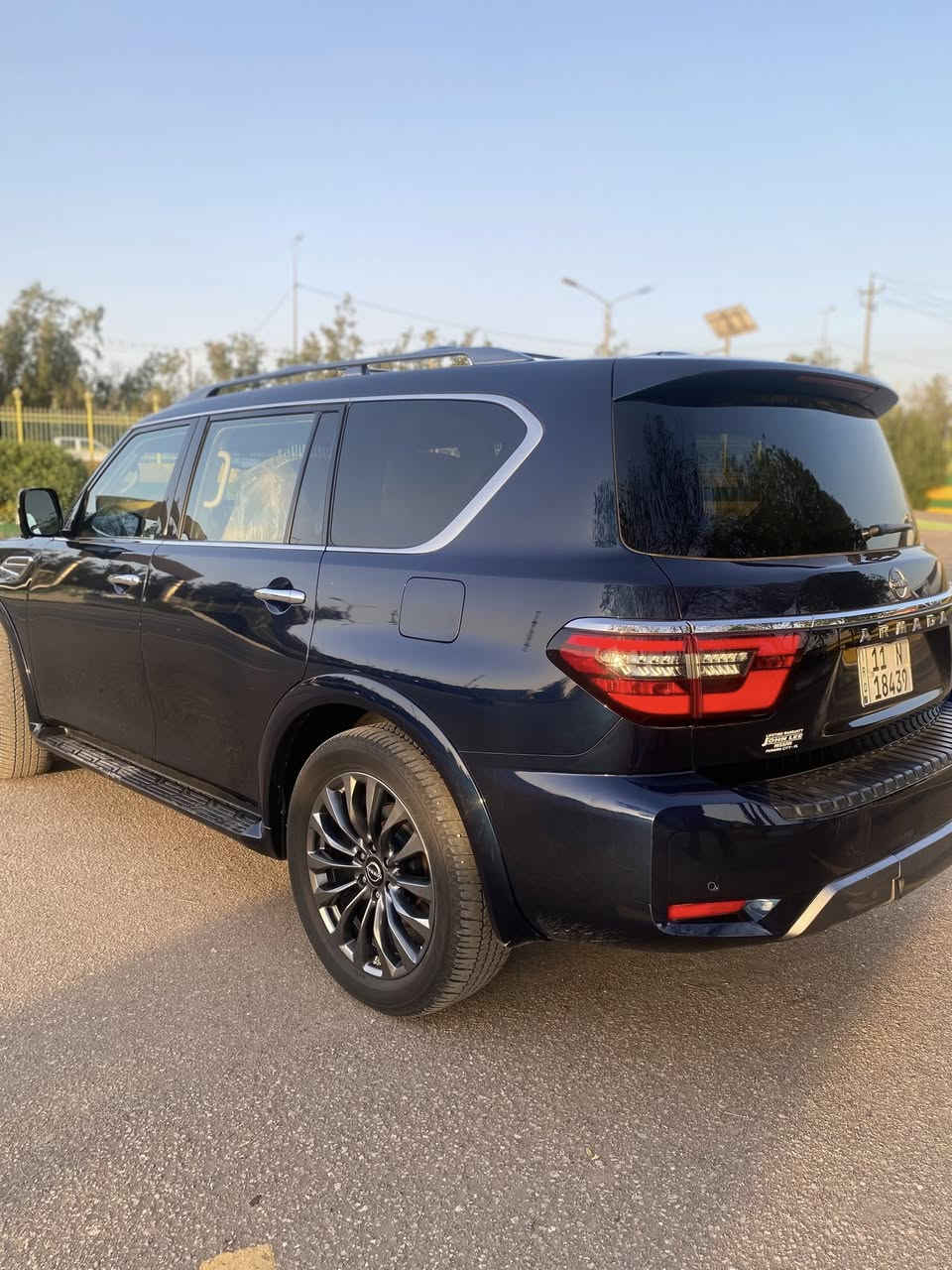 🔥 نيسان أرمادا بلاتينيوم 2024 🔥

✔️ محرك V8
✔️ أعلى فئة (Platinum)
✔️ ماشية 17 ألف فقط

المواصفات:
كاميرات 360
نظام صوت Bose بـ 13 سماعة
فتحة سقف (سلايد)
شاشات خلفية للصف الثاني
مقاعد جلد فاخرة مع التخشيب الفخم

تحكم كهربائي بالمقاعد
تبريد وتدفئة للمقاعد
رادارات ونقطة عمياء
توقف ذاتي (فرملة طوارئ)
جكات أوتو (Power Folding Third Row)
ويل بلاتينيوم 22 إنج
شاشة كبيرة مع Apple CarPlay و Android Auto

السيارة مكفولة من الصبغ والتبديل والشاصي ولغد والكير والمكينة
ملاحظة: صبغ أقل من ربع الدعامة و بارد باب خلفي فقط.
🚗 السيارة جديده ونظيفه جداً .
📍 الموقع: الحلة – مركز المدينة
📄 رقم بغداد باسمي والتحويل بنفس اليوم.
السعر 395 ورقه قابل للتفاوض 
📞 للتواصل: ***********
