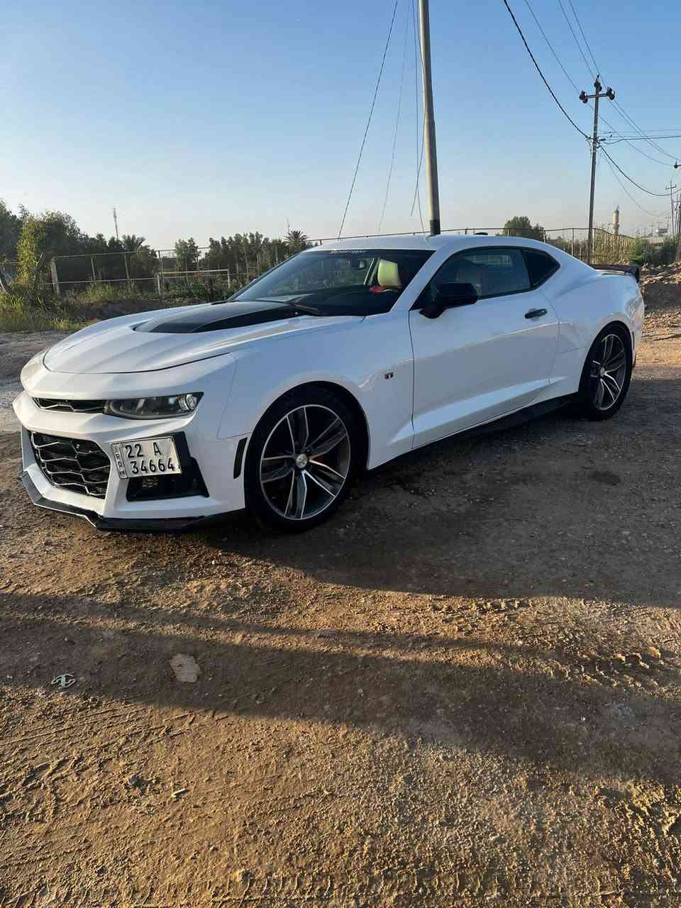 كمارو للبيع فول مواصفات موديل ١٦ بيها ٣ قطع صبغ جاملغين وبنيد بدون دواخل رقم اربيل الانكليزي السنويه ماصاقطه لل٢٨ المكان بابل السياره كلش حلوه والتبريد شغال السياره يرادلها ترتيبات بسيطه  السعر ١٠٥ وبيها مجال للاتصال ***********
