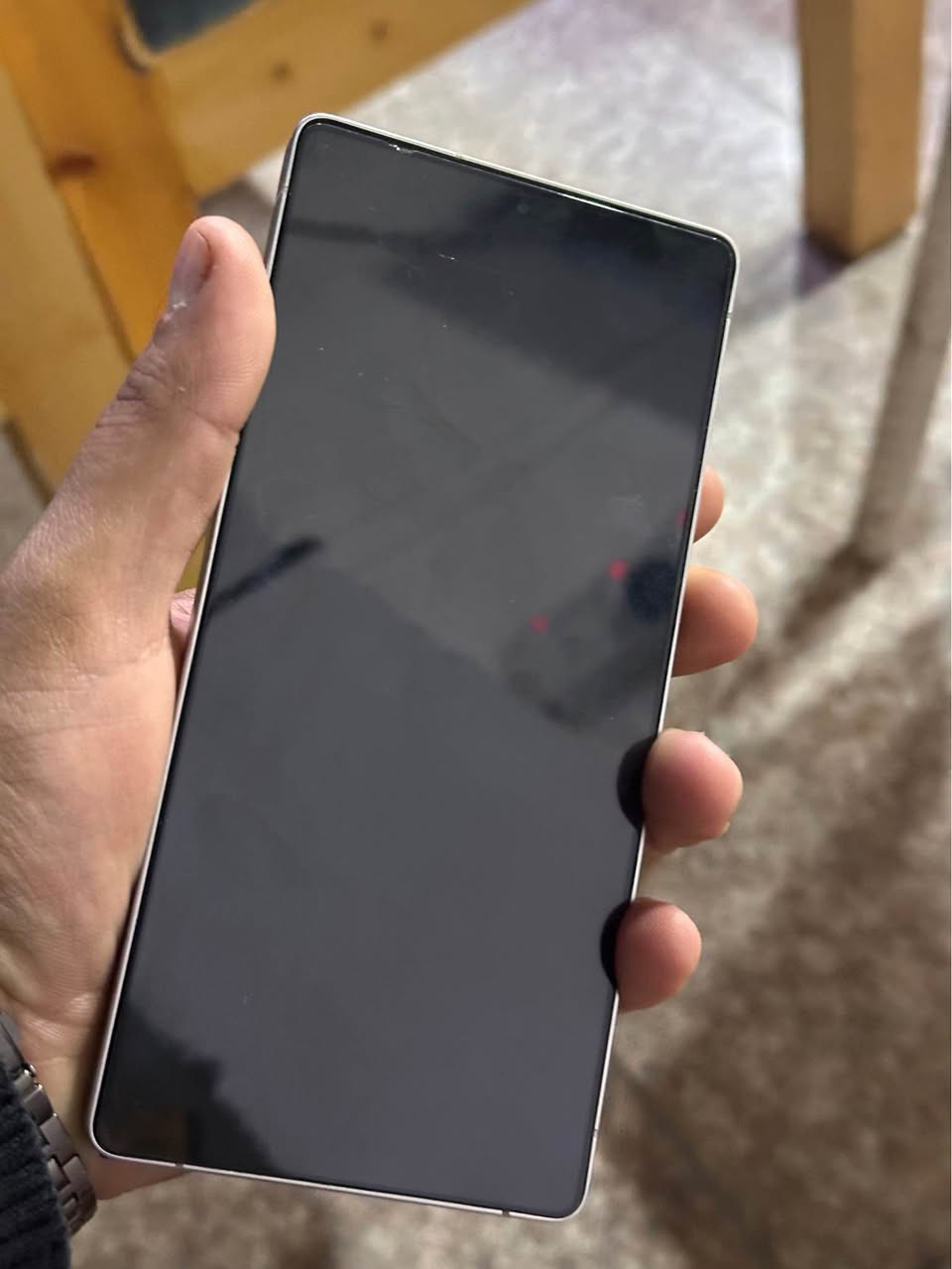 S25 ألترا 
ذاكرة ٢٥٦ جهاز جديد كلش مستخدم قليل ملحقات كاملة 
رايدة ب١١٥٠ وبي مجال للاستفسار الاتصال أو خاص مكاني نجف حي السلام 
*********** النجف, العراق
