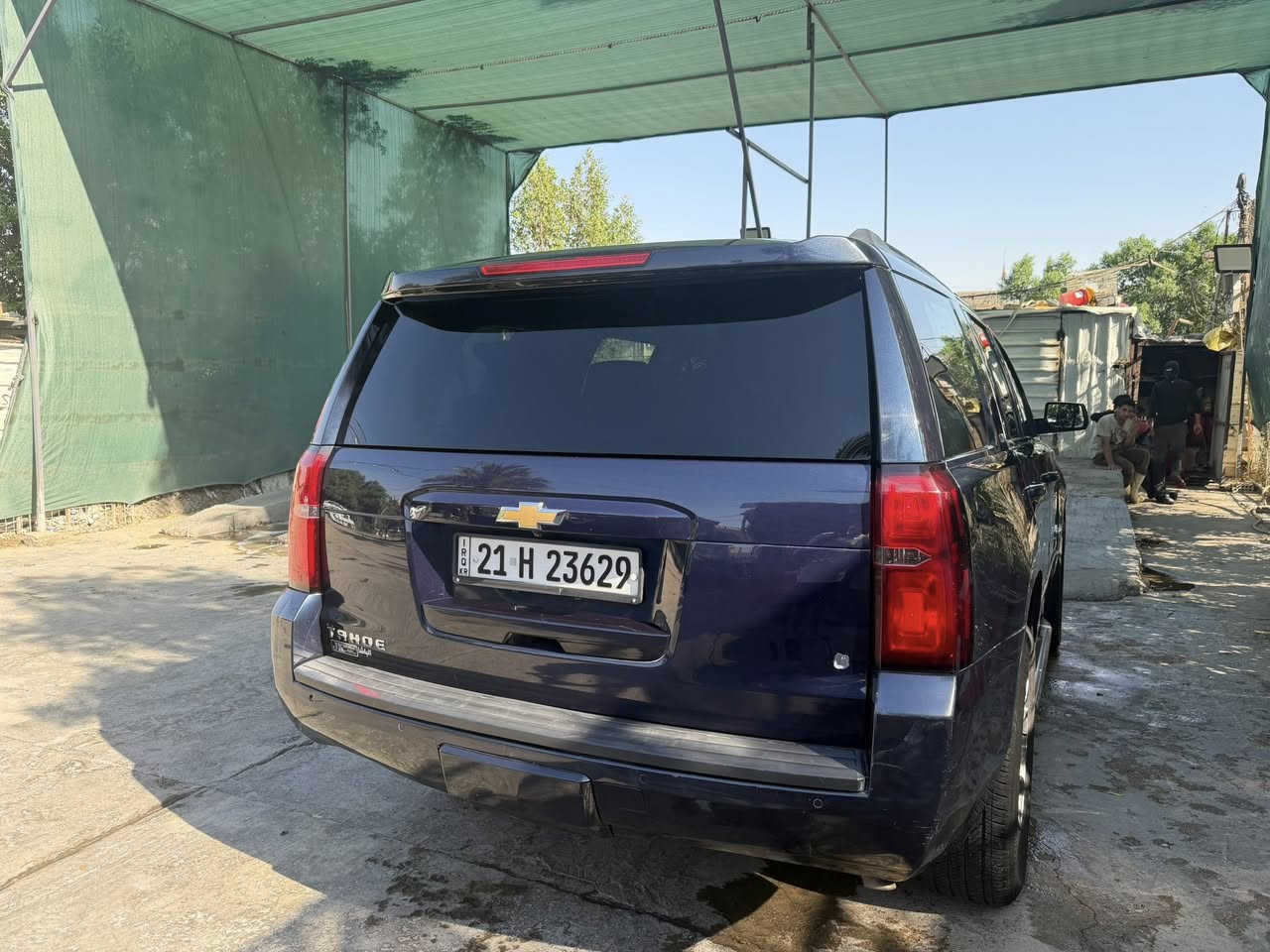السلام عليكم تاهو 2017   للبيع او مراوس بجيب
فول عدى الفتحه  رقم شمالي تحويل ثاني يوم بيها جاملغ وبنيد صبغ بدون دواخل وبيها بارد بالجاملغ الخلفي  على كد شبر 
مكينه وكير خير من الله ما مفتوحات  تخم تاير جديد  مكان السياره الشعله  
ما متواجد ع النت اتصل واني بخدمتك
***********
